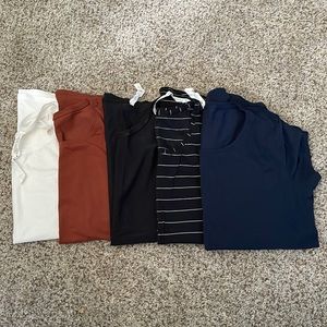 5 Lululemon Love Crew TShirts